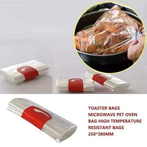 1-20Pcs Heat Resistance Roasting Turkey Bag Cooking Oven Bag Slow Cooker Liner Baking Crock Pot Line