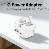 Charger 2 In 1 Fast USB Tpye-C 13 14 15 Port Foldable 12