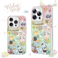 Duffy Bear iPhone16promax casing SOFT TPU FRAME HARD PC BACKPLATE case Linabell Stella Lou Cookie An