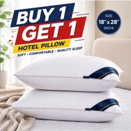 Premium Hotel Pillow 18×28| Hotel Quality | Soft Fluffy Pillow | Limited Prom
