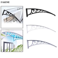 FAKEME Strong Awning Canopy Bracket Window Door Awning Bracket Patio Awning Overhead Rain Cover Supp