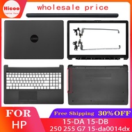New Top Back Case For HP 15-DA 15-DB 250 255 G7 15-da0014dx Laptop LCD Back Cover/Front Bezel/Hinges/Palmrest/Bottom Case Black