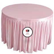 Round Table Cover Diameter 130 cm Height 65 - 75 cm (write height in notes)