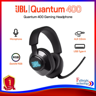 JBL Quantum 400 Gaming Headphone with Flip-Up Mic หูฟังขั้นเทพสำหรับคอเกมส์ มีไฟ RGB พับไมโครโฟนได้
