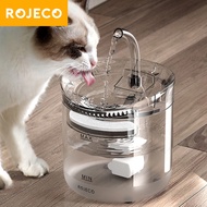 ROJECO Cat Water Fountain 2L Automatic Pet Water Fountain For Cats Drinking Fountain Dog Water Dispe