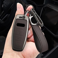 Car Key Case Holder Cover For Audi Q3 Q5 Q8 Q7 Sline C5 C8 A4 B6 B7 B8 B9 TT 80 S6 A1A4 B8 A5 A6 A7 