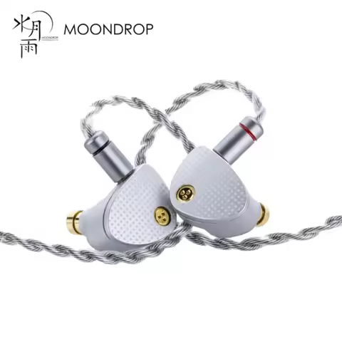 MOONDROP ARIA 2 Earphones High Performance IEMs Earbuds with Detachable Cable 0.78mm 2pin 3.5/4.4mm 