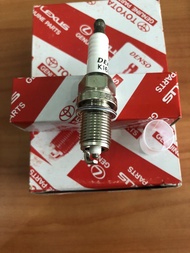 Bộ 4 Bugi Denso Toyota Vios 2002- 2014 Toyota Altis 2003-2018  ren 14 chân ngắn-than 90919-01176 Toy