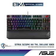 Asus X801 ROG Strix Scope NX TKL Deluxe | 80% RGB Gaming Mechanical Keyboard | Wrist Rest | ROG NX S