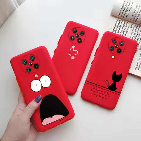 Poco F2 Pro Case Cute Cat Cartoon Candy Painted Silicone Phone Cover For Xiaomi Poco F2 Pro F 2 F2Pr