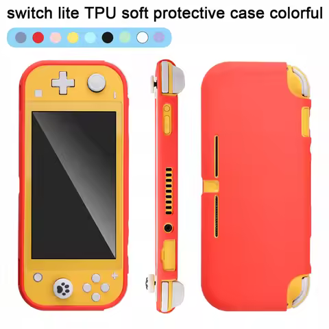 for Nintendo Switch Lite Protective Case TPU Soft Protection Cover for Nintendo Switch Mini LITE Col