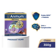 ANMUM Materna, Low Fat Less Sweet Pregnancy Milk - Chocolate (350g) (Exp 27 JAN 2026 )