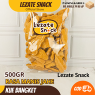 Kue Bangket Jahe 500gr Roti Jahe /Kue Bangkit Jahe / Kue Jahe Kering Roti Kering Kiloan Lezate Snack