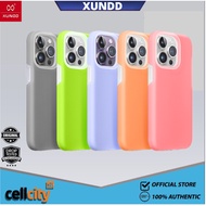 IPHONE 15 PRO MAX / 15 PRO / 15 / 14 PRO MAX / 14 PRO / 13 PRO MAX Case XUNDD JELLY MATTE Case