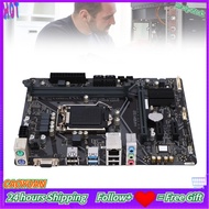 caoyuanstore Wisoqu H410M S2 Motherboard for 10th Gen CPU Gaming PC with DDR4 64GB Dual Channel M AT