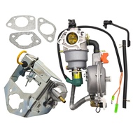 Dual Fuel Carburetor Auto Choke Pump Conversion Kit For 188F 190F GX420 15HP 16HP 5KW-8KW Generator 