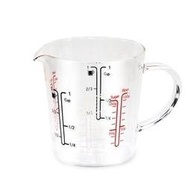 晴天咖啡☼ GLASS HOUSE 刻度料理杯 200ml 多種標示刻度 耐熱玻璃量杯 水油米鹽糖麵粉 調酒杯 微波