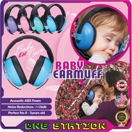 Baby Earmuff Penutup Telinga Baby Kalis Bunyi Anti Noise Flight Airplane Ear Protector Sound Proof N