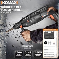 Komax Z1A2-26SRE 3 Mode three-purpose Rotary Hammer Drill (Tag GBH 2-26 2-28 HR2470F)