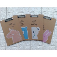 A4 Fancy Design Clip Board