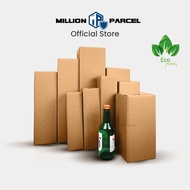 MillionParcel Rectangle Carton Box | Bottle Box | Wine Box | Packing Box | Carton Boxes | Cardboard 