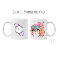 Gacha Life Summer and Watch Icon Mug