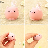 Han Mochi Cute Pig Ball Squishy Squeeze Healing Fun Toy Gift Relieve Anxiety Decor  SG