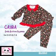 cayra doll button pyjamas