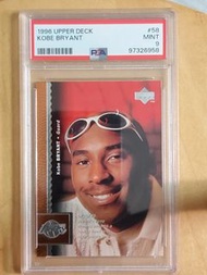 1996 Upper Deck Kobe Bryant RC (rookie Card) #58 PSA 9 籃球卡