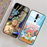 B-25 One Piece Casing for OPPO Reno 2F F15 2Z F17 A5 F11 A9 12F 2020 Pro Tempered Glass Case