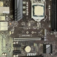 MSI Z370 A PRO + I5 8400 主版 Socket ...