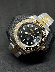 seiko automatic movement watch  精工自動機芯手錶 seiko mod 改復古款 GMT datejust submariner yacht master  40mm c