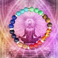 ORIGINAL 7 Chakra Bracelet with Qr lab test certificate