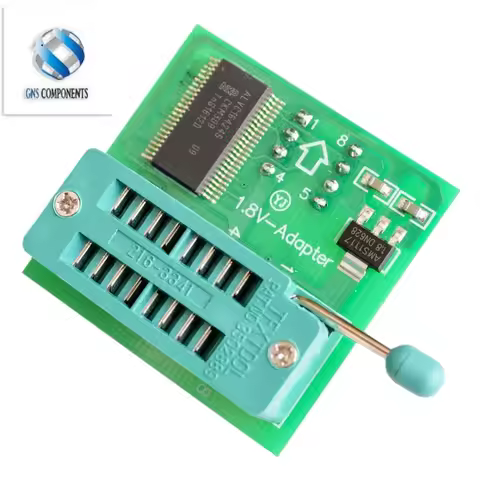 CH341 Series EEPROM Flash BIOS USB SOP8 Test Clip For EEPROM programming+2 adapters 1.8V adapter for