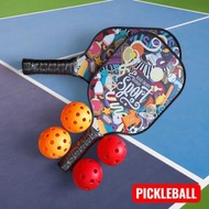 Pickleball 匹克球玻璃纖維球拍 | 2拍4球運動套裝