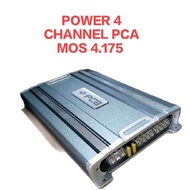 POWER AMPLIFIER MOBIL 4 CHANNEL PCA MOS 4.175 -GARANSI RESMI PCA INDONESIA Car