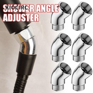 KIOCIRC Shower Angle Controller, 1/2-inch Elbow Handheld Showerhead Angle Adjuster, Universal Port 1