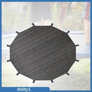 [Dolity1] Trampoline Shade Cover Backyard Easy Setup Protective Playground 16 ft for 12 Poles Kids T