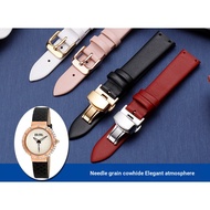 [Substitute Strap] Suitable for Folli Follie Follie Crystal Diamond Strap Female Genuine Leather WF1