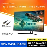 PRISM+ X390 PRO 39" 165Hz 1ms Curved QHD [2560 x 1440] Adaptive-Sync Gaming Monitor