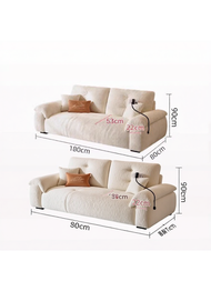 Durable Cat-Proof Fabric Compact Sofa 80cm