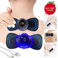 Mini Massager Rechargeable Pulse Massager Patch Butterfly Neck Massager Rechargeable Massager To Bac
