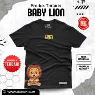 DISTRO T-SHIRTS for Babies Ages 1 2 3 4 5 6 7 8 Years Boys Girls Cotton Combed 30s BABY LYON