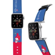 SANRIO-Apple Watch-皮革錶帶-拼色MY MELODY