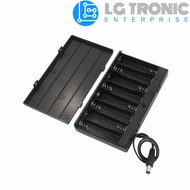8 AA battery holder with on/off switch