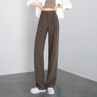 Seluar Perempuan Womens Wide Leg Pants Spring and Summer New Styles Casual Summer Straight Leg Pants