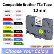 Compatible Brother P-touch Lable Tape 12mm TZE TZ 231 131 631 MQP35 MQG35 MQ835 0.47" Laminated Labe
