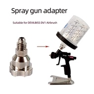 Stainless Steel Adapter, Suitable for DEVILBIOS Small Repair Spray Gun DV1, Suitable for 200/400ML D