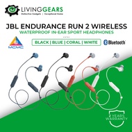 JBL Endurance Run 3 / Run 2 Bluetooth Wireless/Wired Waterproof Wireless In-Ear Sport Sweatproof Hea