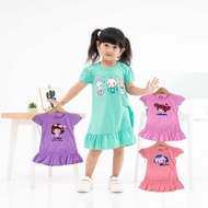 GIRLS' DRESS 2-6 YEARS OLD RUFFLE GIRLS' DRESS 2-6 YEARS OLD